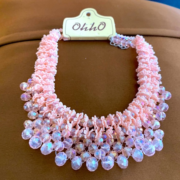 Party peach necklace - Picture 1 of 2